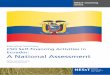 NESsT Ecuador Country Assessment Executive Summary