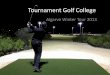 Tournament Golf College AWT 2013 results