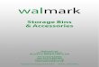 Walmark storage bins & accessories v1 0