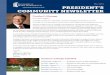 President's Community Newsletter, Fall 2012