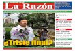 Diario La Razon, edicion martes 22 de marzo