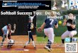 Softball Success Tips - Do the hardest thing