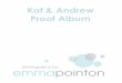 Kat & Andrew Proof Album