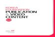 2012 Korea Foundation Publication & Video Content