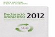 Declaració ambiental 2012