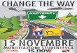 15 Novembre: CHANGE THE WAY - Invertire la marcia: ora!