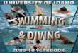 2009-10 University of Idaho Swimming & Diving Yearbook