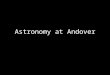 Andover Astronomy