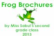Frogs by Miss Sobul's class 2013