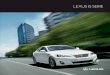 2010 Lexus IS brochure NL augustus