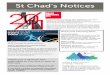 Notices, St Chads