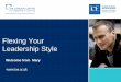 Flexing your leadership style