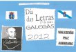 LIBRO LETRAS GALEGAS 2012