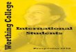 Worthing College International Prospectus 2010