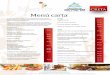Carta Menú Creta Restaurante