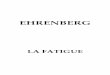 Ehrenberg - La fatigue