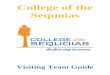 College of the Sequoias Athletics Visiting Team Guide