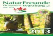 Jahresprogramm der NaturFreunde Würzburg für das Jahr 2013