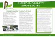 Sustainability Spotlight - April 2012