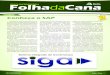 Folha da Cana nº 40 - Dezembro 2012