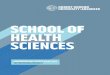 Health Sciences Undergraduate Course Brochure