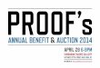 PROOF's Annual Benefit & Auction 2014: Catalog
