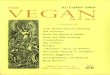 The Vegan Autumn 1969