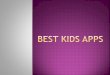 Best Kids Apps