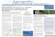 Agropolis International Newsletter