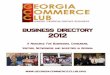 GEORGIA COMMERCE CLUB BUSINESS DIRECTORY