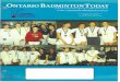 Ontario Badminton Today - 2004 - V29
