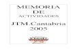 Memoria JTM Cantabria 2005