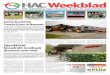 HAC Weekblad week 36