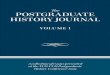 The Postgraduate History Journal