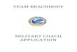 Beachbody Coach Military Application