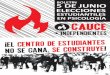 ¡El CENTRO DE ESTUDIANTES NO SE GANA, SE CONSTRUYE!