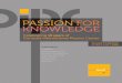 Passion for Knowledge conference program and speaker booklet