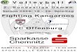 Heimspielheft Fighting Kangaroos Chemnitz vs. VC Offenburg