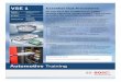 Bosch Diagnostic Technician Course flyer