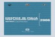 HOSPICE IN ITALIA 2006 - Abstract