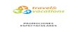 TRAVEL AND VACATIONS PROMOCIONES