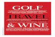 golf travel wine