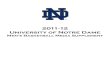 2011-12 Notre Dame Men's Basketball Records Supplement