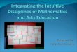 Integrating Visual Arts and Mathematics