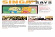 Get up to date with Singa Says! - September 2012