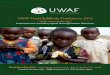 The Programme -UWAF Food Solidarity Conference