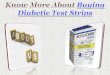 Buying Diabetic Test Strips
