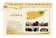 Syria Travel Experiences
