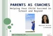 Parents as Coaches