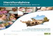 Hertfordshire Care Services Directory 2012/13